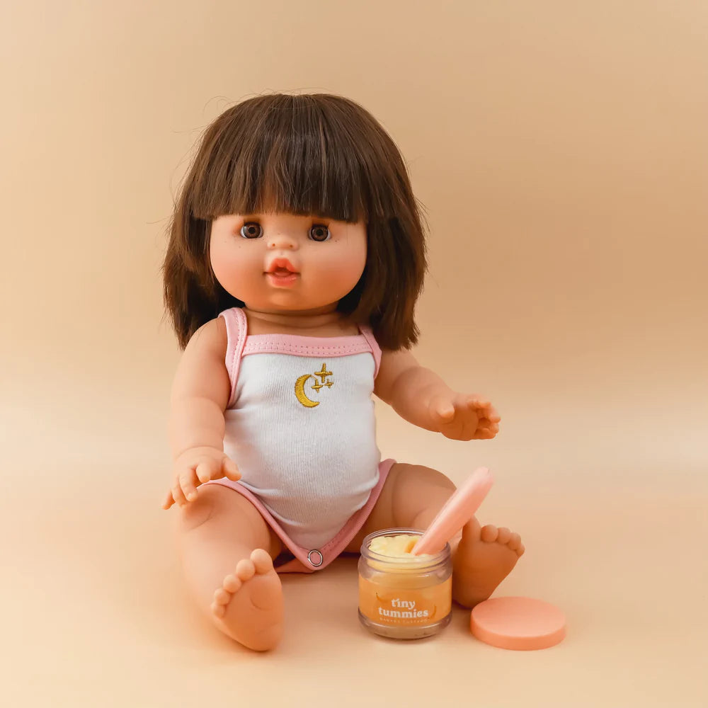 Tiny Tummies Banana Custard Jar and Spoon Set