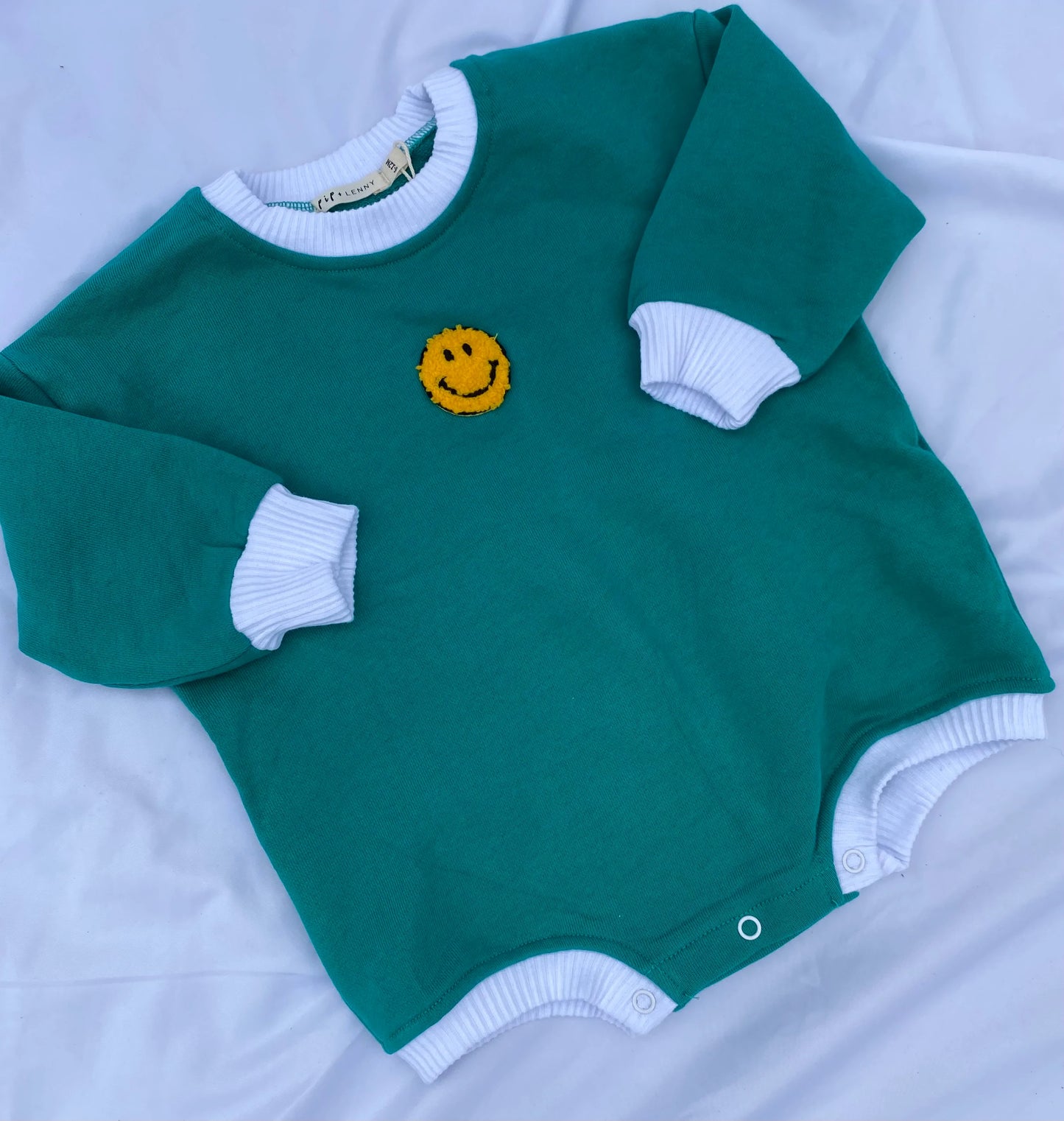 Think Happy Cosy Romper-PINE