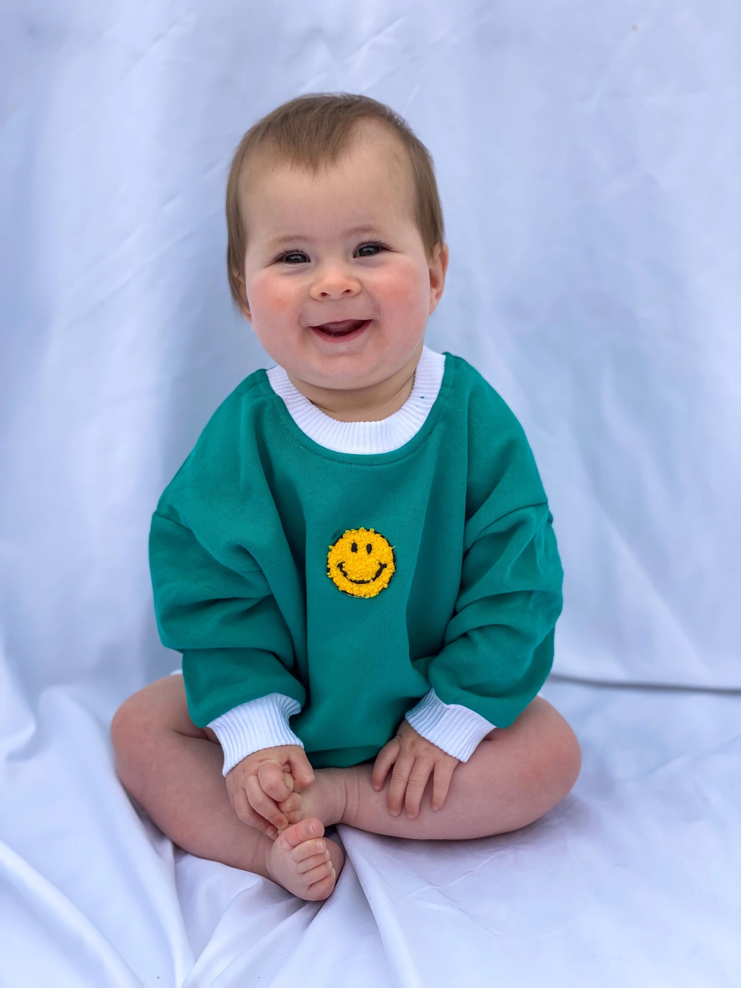 Think Happy Cosy Romper-PINE