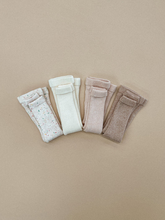 Knitted Ribbed Leggings
