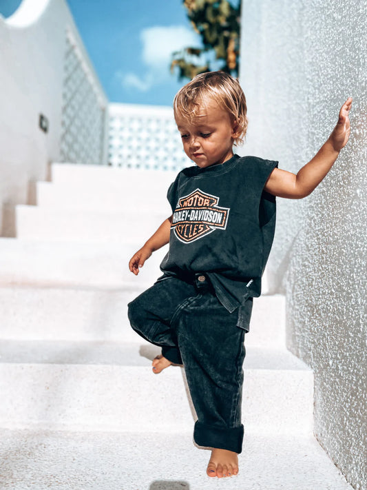 Mannix Denim Kids Jeans- VINTAGE BLACK