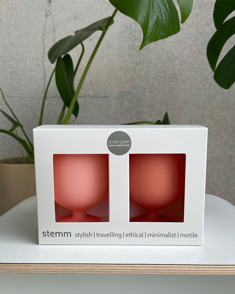 STEMM Unbreakable silicone Wine Glasses ALL COLOURS