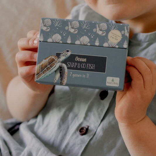 OCEAN SNAP & GO FISH (2 CARD GAMES IN 1)