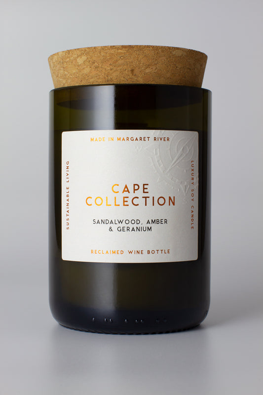 Sparkling Cape Collection- SANDALWOOD, AMBER & GERANIUM