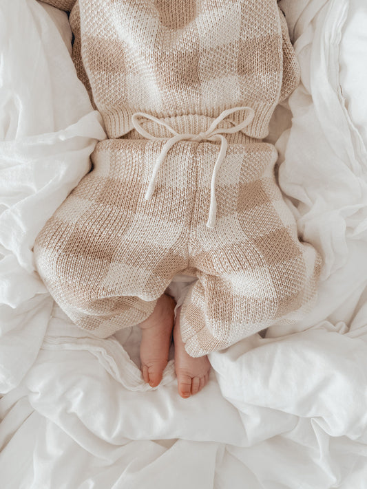 GINGHAM PANTS