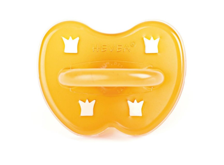 Hevea Classic Pacifier ROUND Teat- CROWN