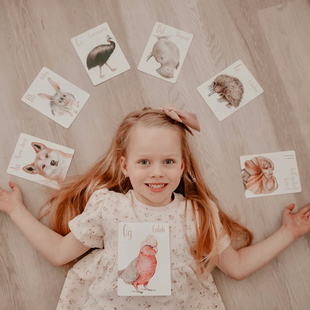 Australian Animal Alphabet Flashcards – thewanderingwilkie