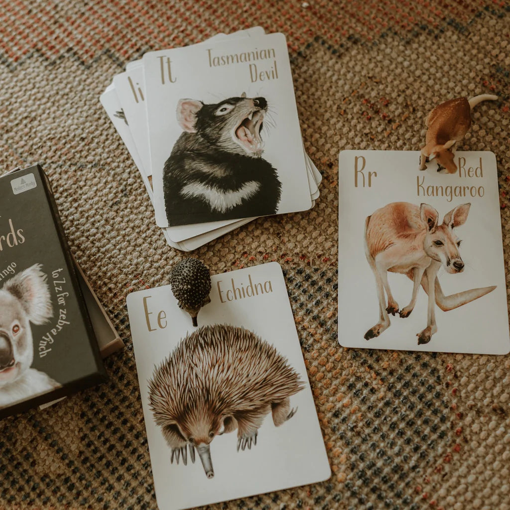 Australian Animal Alphabet Flashcards